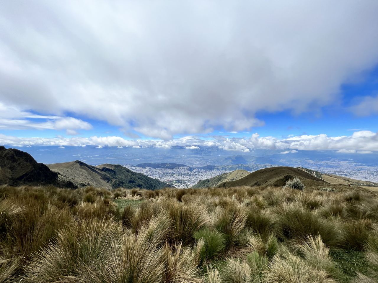 Above Quito