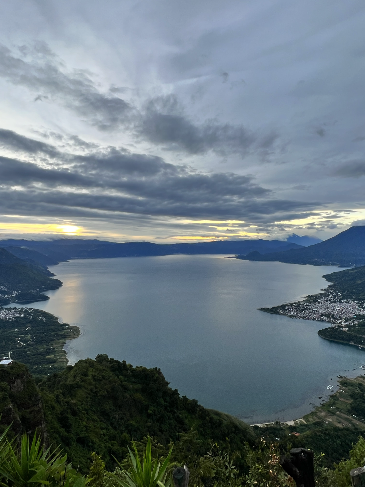 Lake Atitlán at dawn